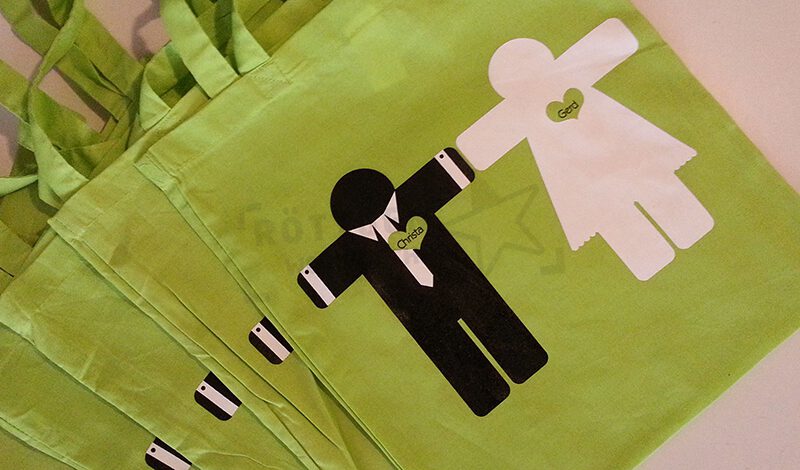 Stofftaschen für Hochzeiten Stofftaschen für Hochzeiten